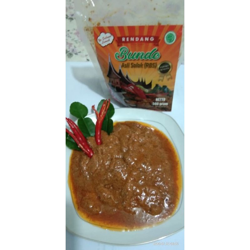 Terenak Rendang Bumbu Instan Frozen 750gr Shopee Indonesia