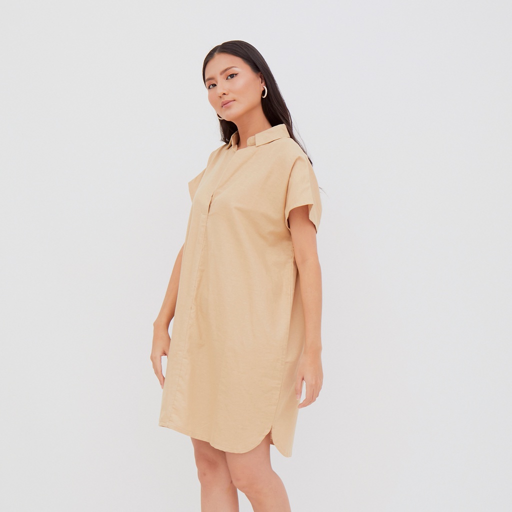 Sundays Attire - SURI LINEN DRESS / Dress Casual Wanita