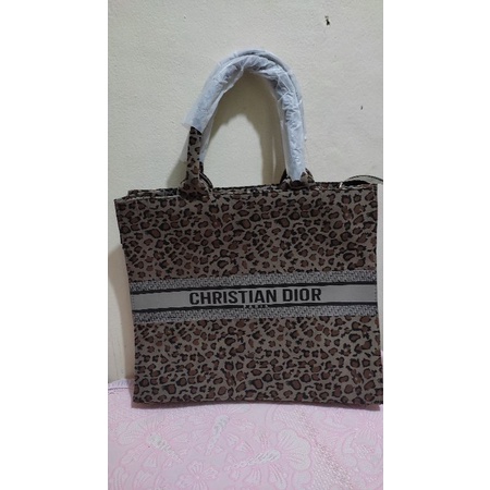 (Murah) Tas Christina Dior Leopard