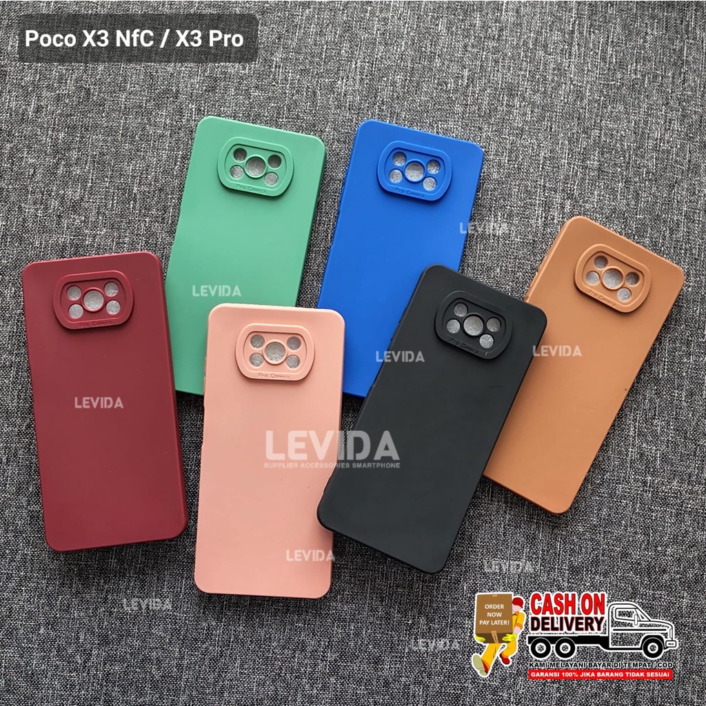 Poco F4 GT 5G Poco X3 Gt Poco X3 Nfc Poco X3 Pro case Pro Kamera Warna Macaron Case Poco F4 GT 5G Po
