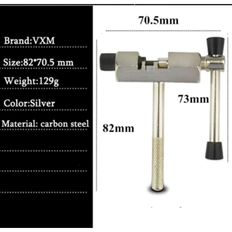 Alat Pemotong Rantai Sepeda Chain breaker tool tools potong pasang lepas cutter sepeda mtb roadbike road bike shimano 8 9 10 11 speed