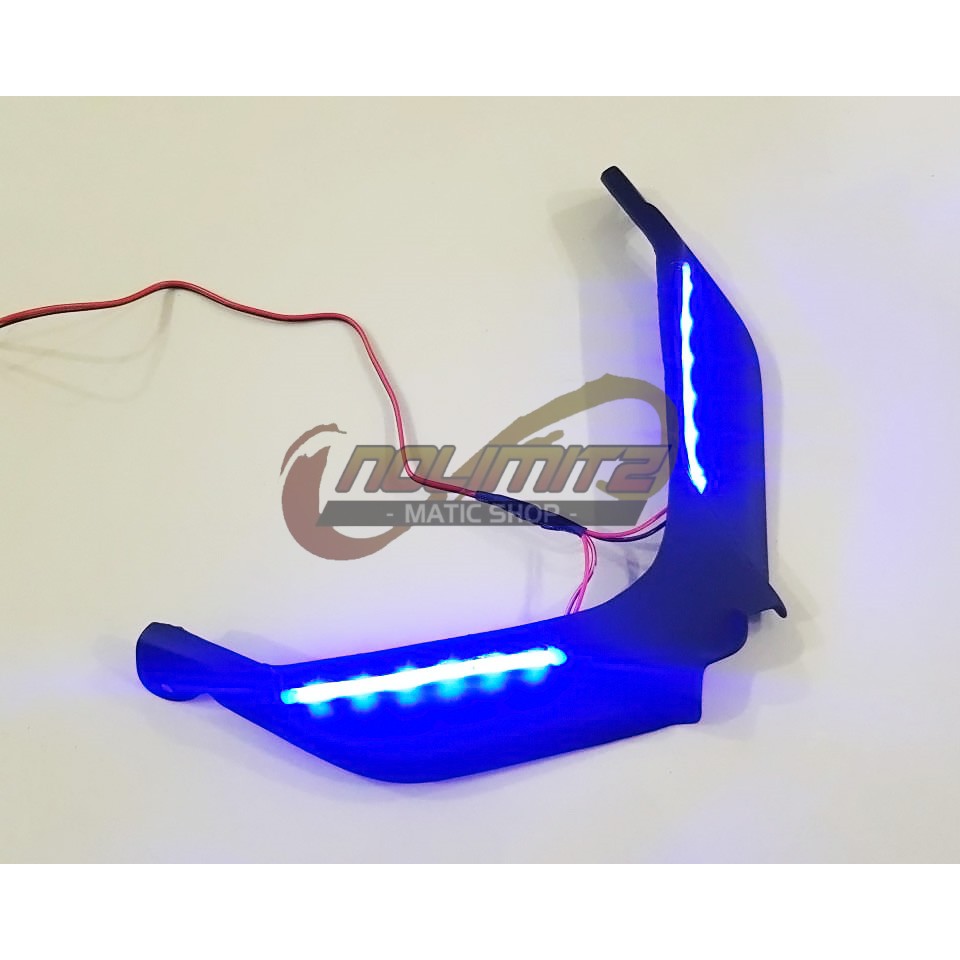 Winglet Air Scoop LED Lampu Depan Honda Vario 125 / 150 2018