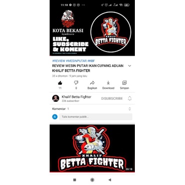 Mesin Puter Ikan Cupang Versi 4 TERMURAH