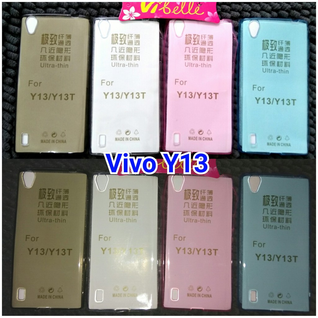 Ultrathin Softcase VIVO Y13 ultra thin soft back jely case Vivo Y 13
