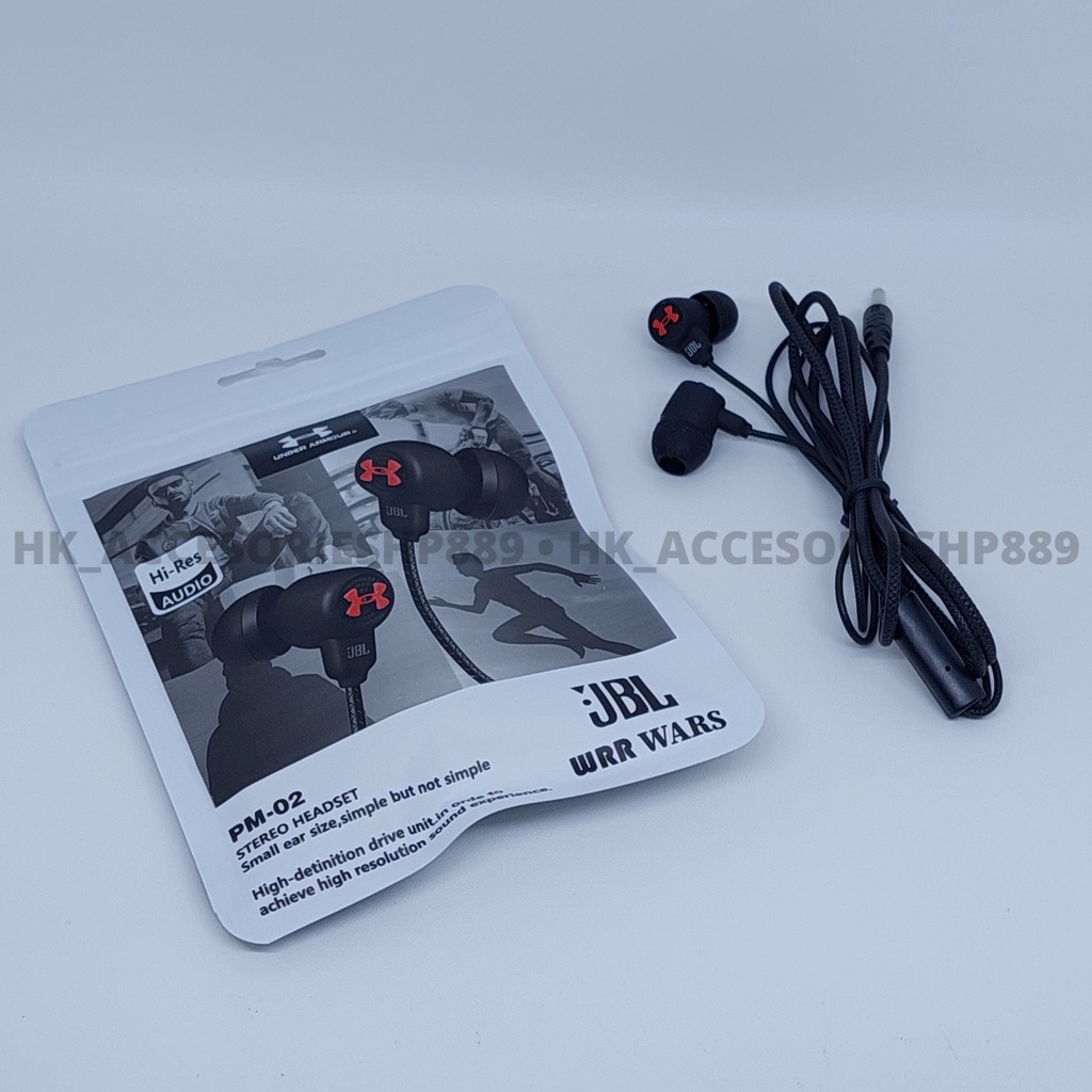 Headset Stereo JBL PM-02 Packing Plastik EXTRA BASS