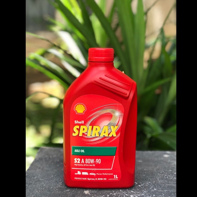 ORI OLI SHELL SPIRAX S2 A GEAR OIL 80W-90 galon 1 liter