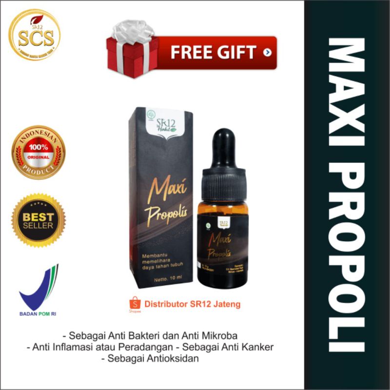 

MAXI PROPOLIS SR12 Propolis Asli Menjaga Daya Tahan Tubuh Menurunkan Glukosa Darah