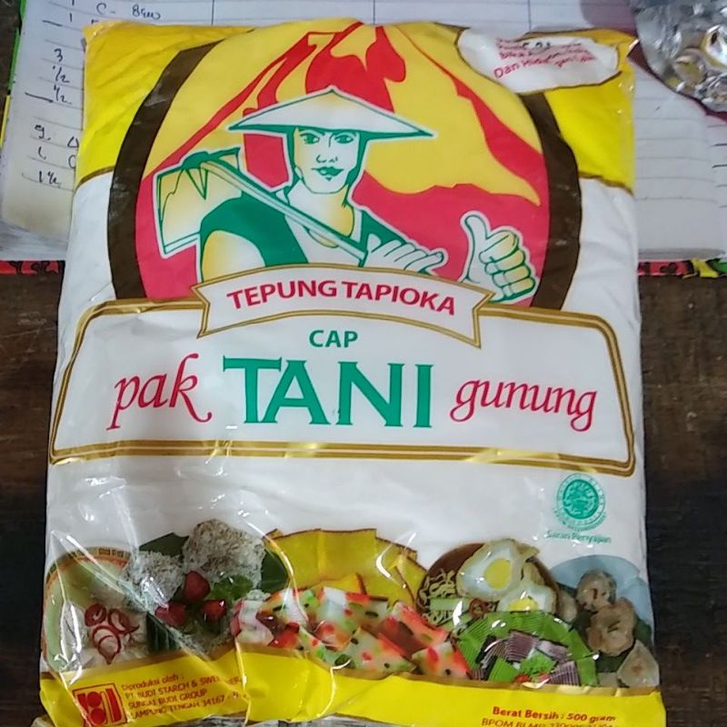

tepung tapioka pak tani gunung