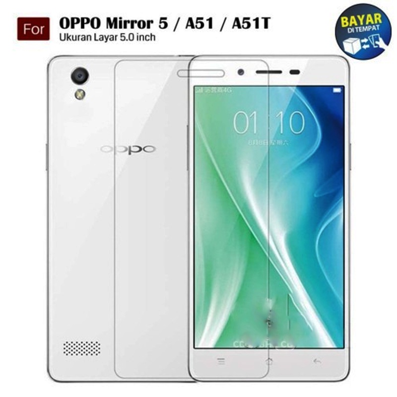 Tempered Glass Oppo Mirror 5 Screen Protector Anti Gores