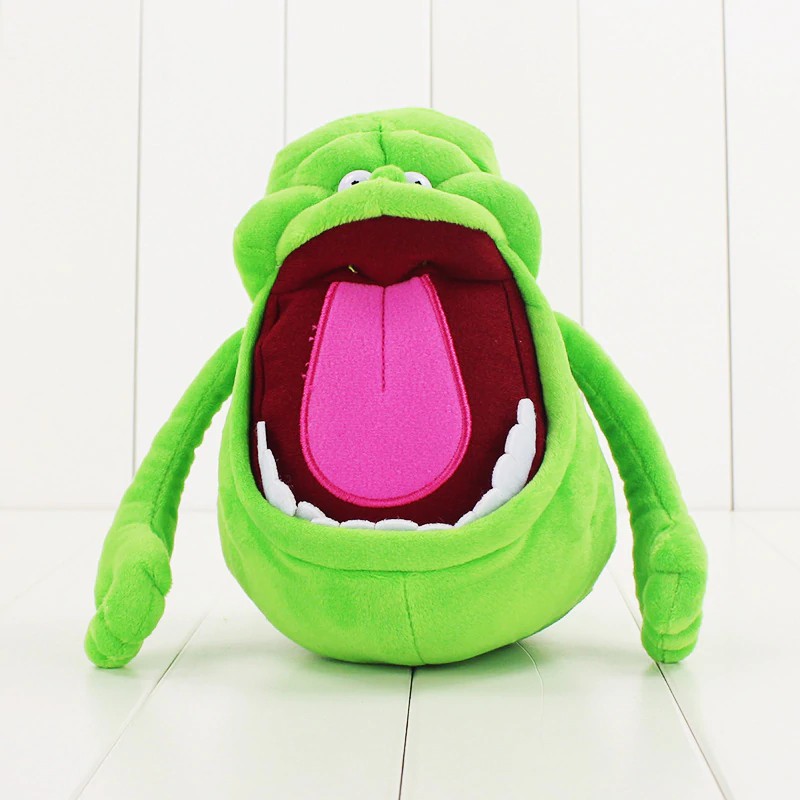 Boneka Anak 19 CM Anime dibujos animados película juguetes Ghostbusters Slimer medio juguetes de