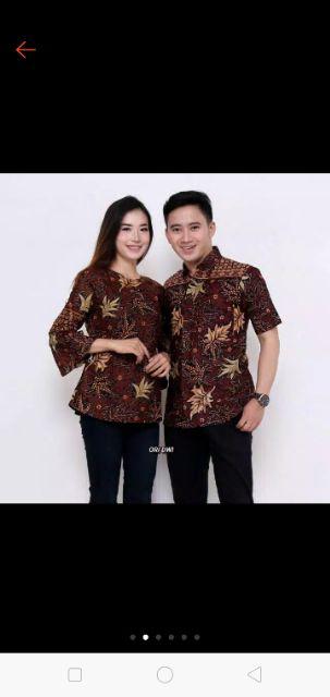 Maura Couple - Sania Ruffle Batik Couple Ori Ndoro Jowi Dnt Garansi Termurah Shopee -