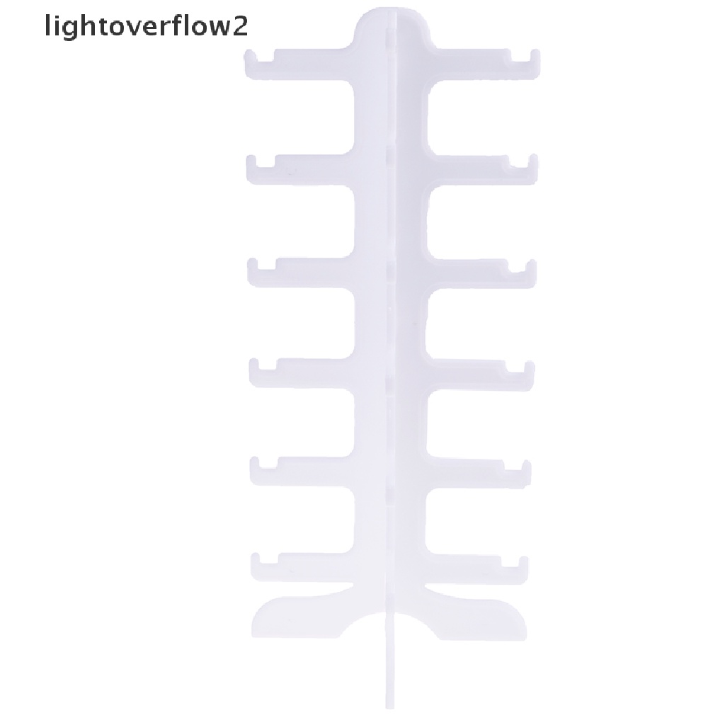 (lightoverflow2) Rak Display Kacamata Bahan Plastik