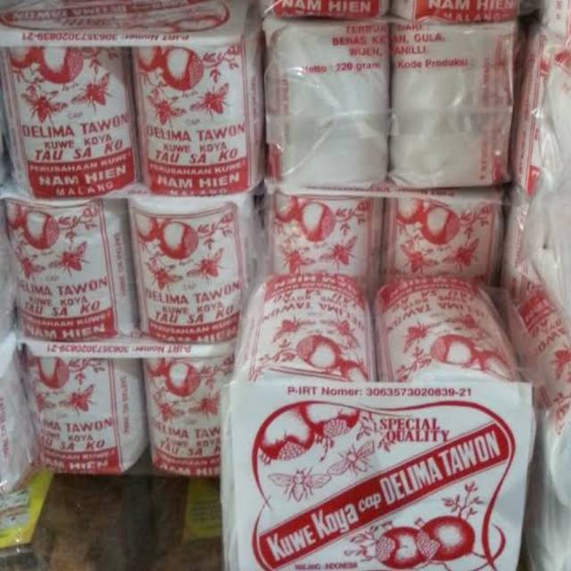 

Kuwe Koya Cap Delima Tawon / Kue Koya Khas Malang / Tau Sa Ko