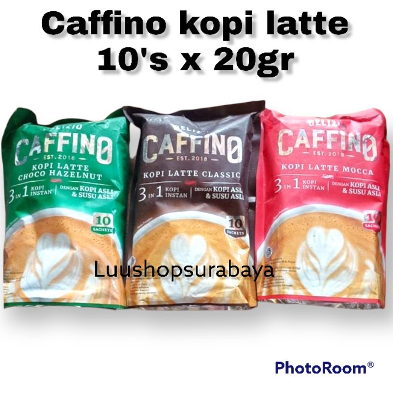 

CAFFINO Kopi instan 3in1 isi 10's