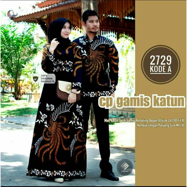 Cp Gamis Katun Original Batik Pekalongan