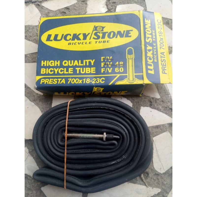 BAN DALAM 700X18-23C LUCKY STONE BAN DALAM SEPEDA 700X23C BAN DALAM FIXIE BAN ROADBIKE BAN 700C