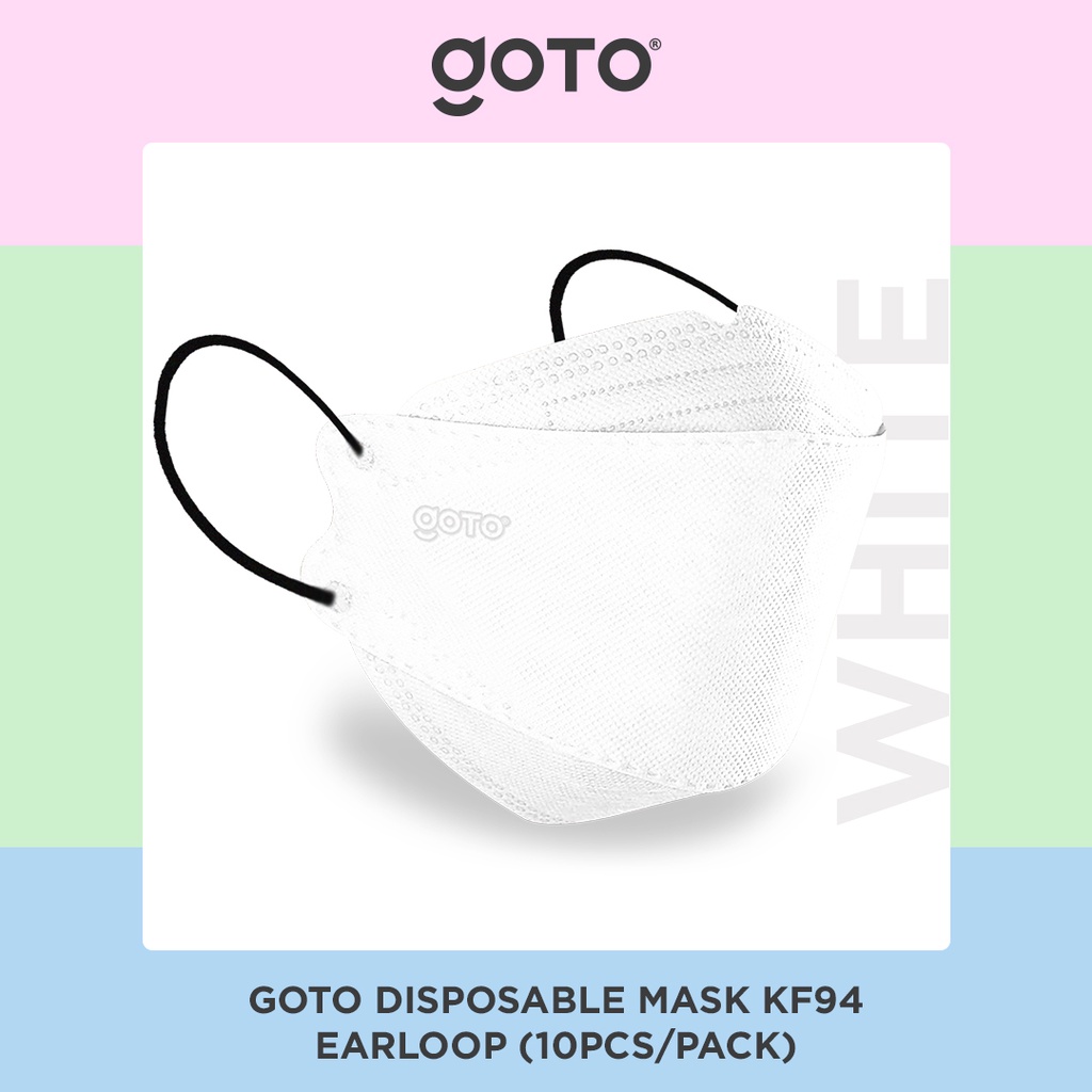 Goto KF94 Disposable Mask 4 Ply Masker Earloop 4Ply Kesehatan KF 94-6