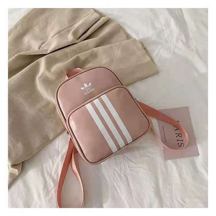 [✅BISA COD] SANTIAGO STRIPES MINI BACKPACK 9019 (REAL PICTURE)