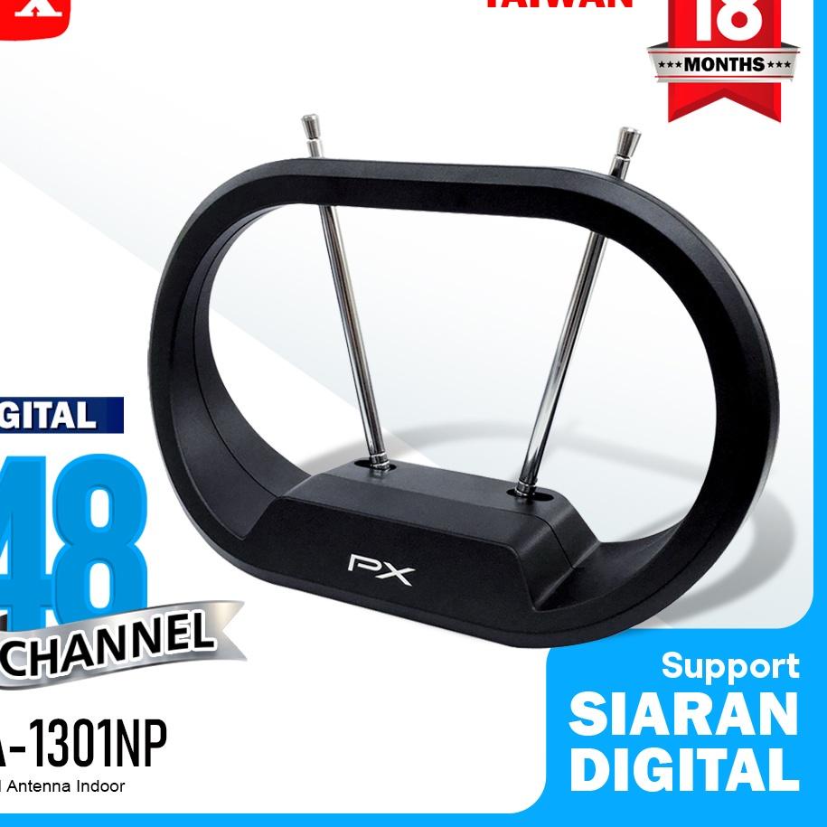 Hot - Antena TV Indoor Digital dan Analog PX DA-1301NP ..