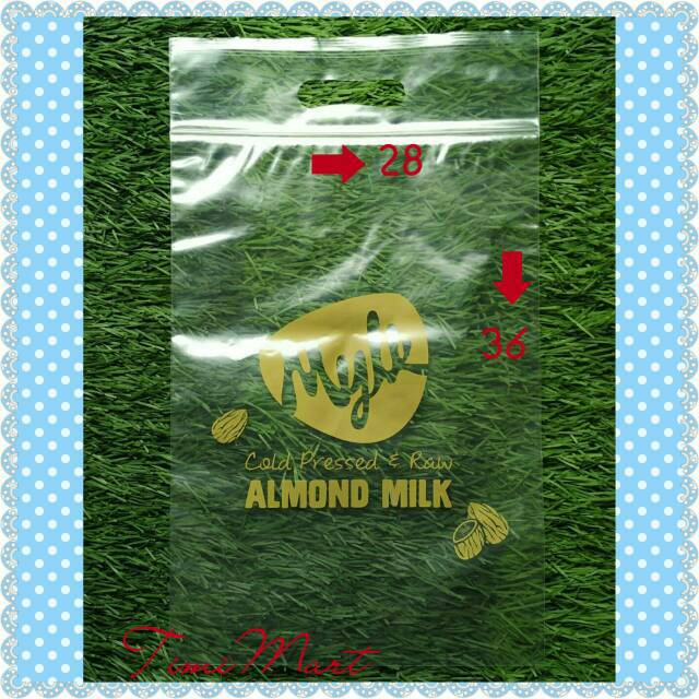 Plastik Distro / Plastik Ziplock / Plastik Baju Bening Uk. 28*36 Transparant Bening