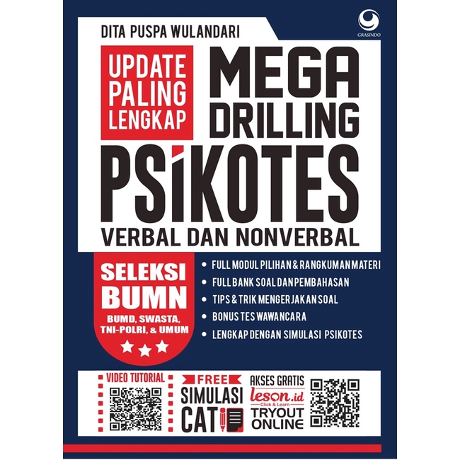 UPDATE PALING LENGKAP MEGA DRILLING PSIKOTES VERBAL DAN NONVERBAL KARYA DITA PUSPA WULANDARI