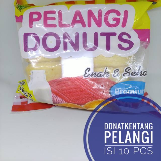 

Pelangi Donat Kentang Jumbo isi 10