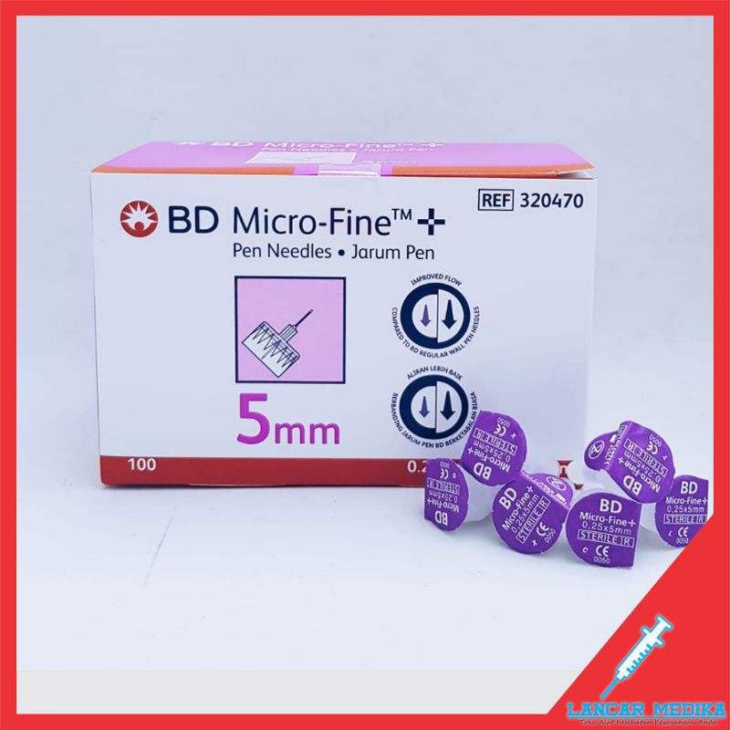 

BD MICRO FINE 5mm (Ungu)