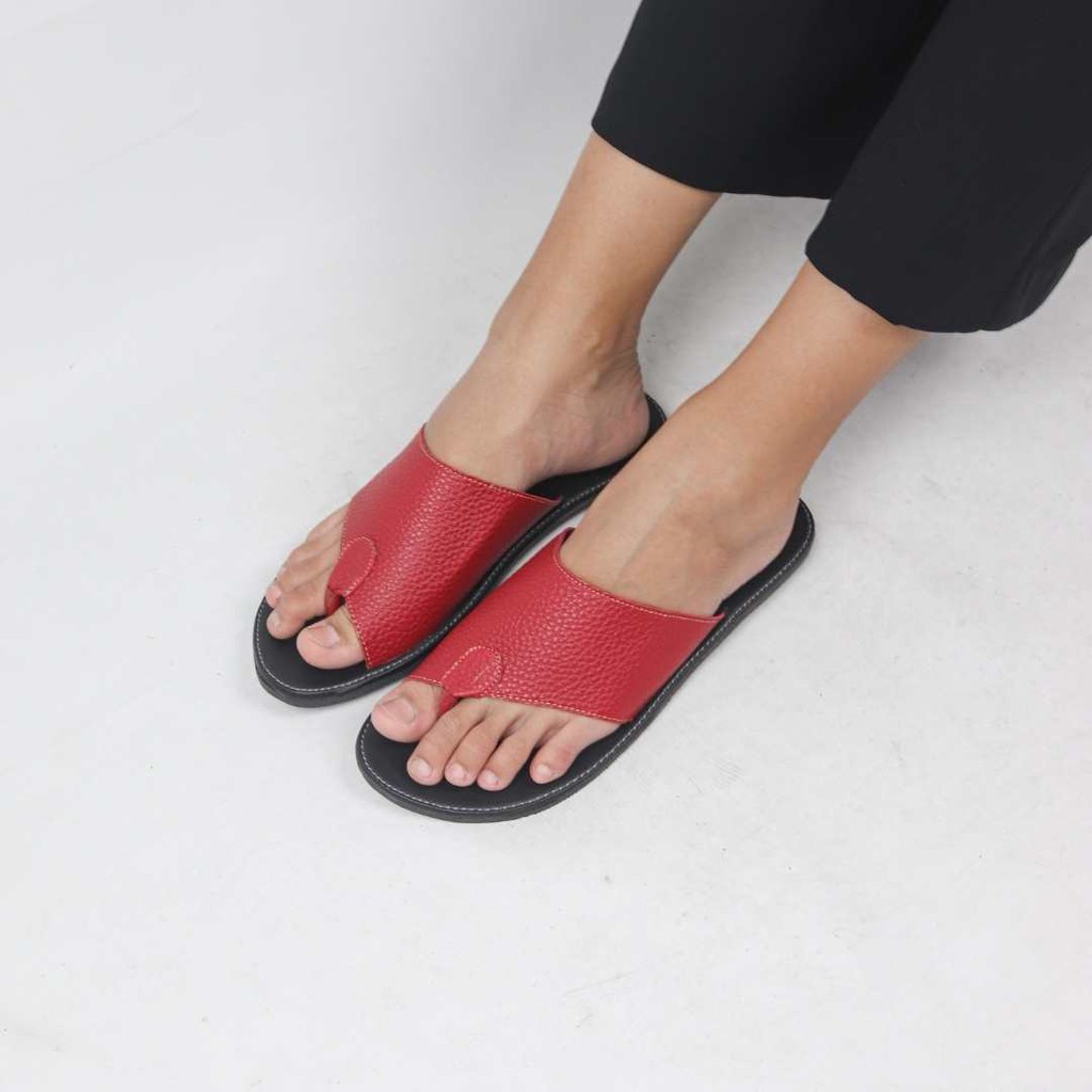 Sandal Papirut Look Up  Sandal Wanita Papirut Murah COD Sandal Kulit Jepit Jempol PSHBRS - BRISIA