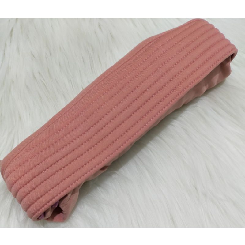 HIJAB BERGO ROPEL VAZA ORI NIZAM-Peach