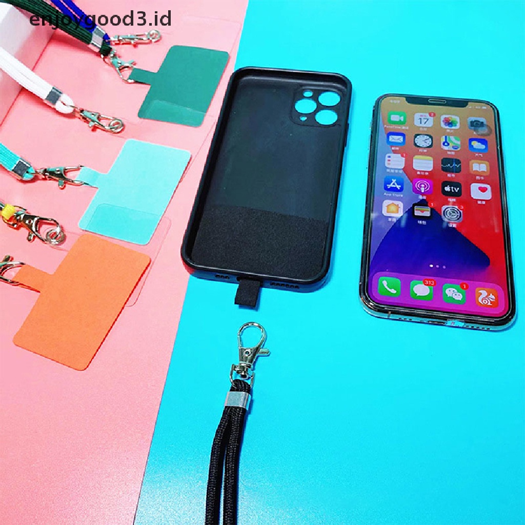 (Rready Stock) Tali Lanyard Handphone Universal Bahan Nilon Lembut (ID)