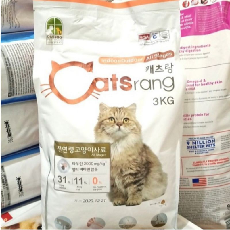 Catsrang All Stage Dry cat 20 kg Makanan Kucing Buat semua umur / Cat food