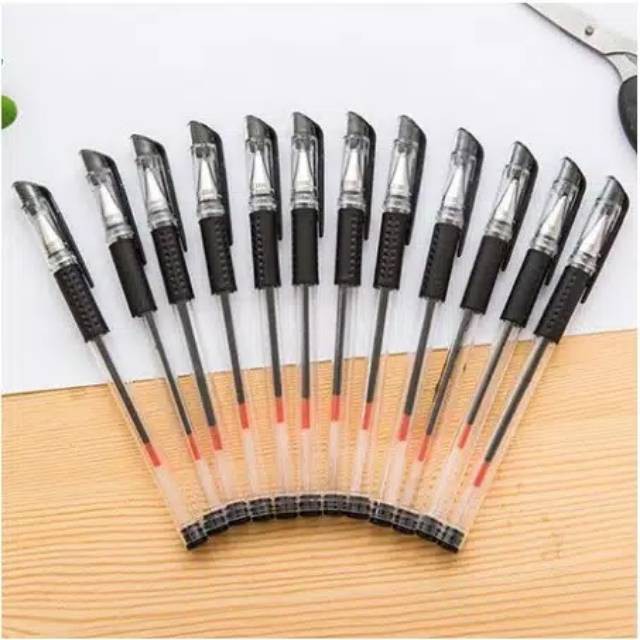 

☀LS☀ Pena Hitam GEL MIMI 0.5mm AC07 International Standard Pulpen Hitam GEL MIMI COD