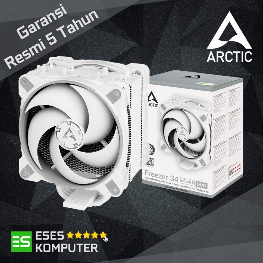 HSF Arctic Freezer 34 eSports DUO Dual Fan BioniX P-Series CPU Cooler