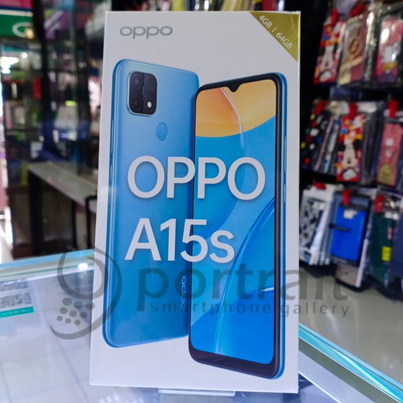 HP OPPO A15S Ram 4/64GB Sleek and Smart AI Triple Rear Camera
