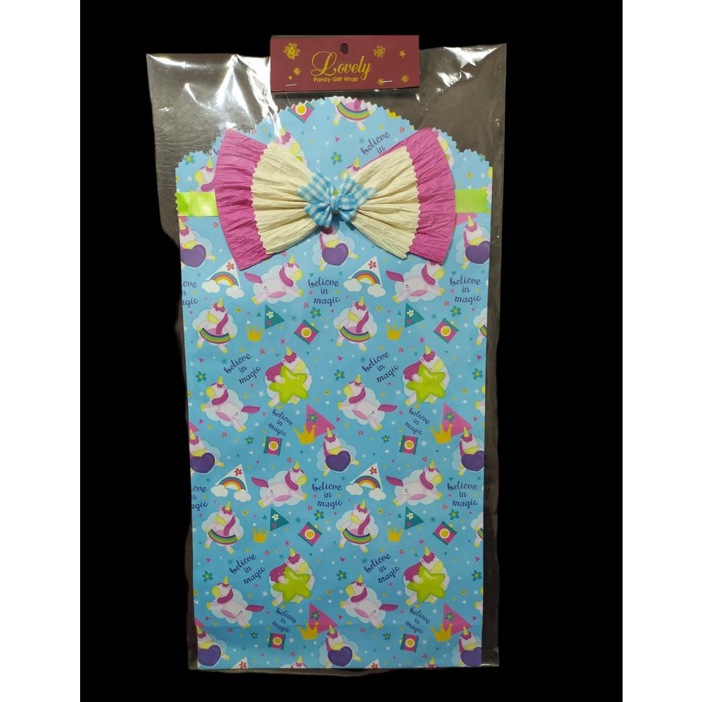 

Gramedia Medan - Kertas kado LOVELY GIFT WRAP UK. BESAR UNICORN