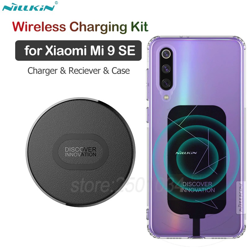 wireless charger Nillkin for Xiaomi Mi 9 SE Qi Wireless Charging Kit Wireless Charger+Type C