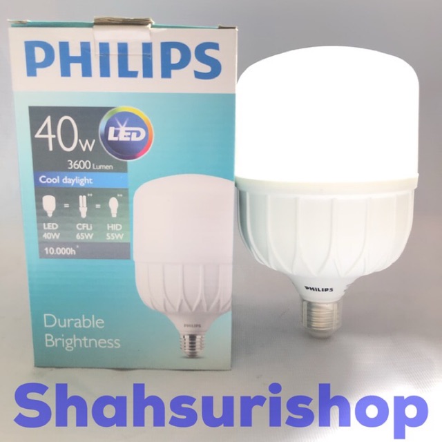 LAMPU PHILIPS LED 40 W WATT 40W CAPLSULE E27