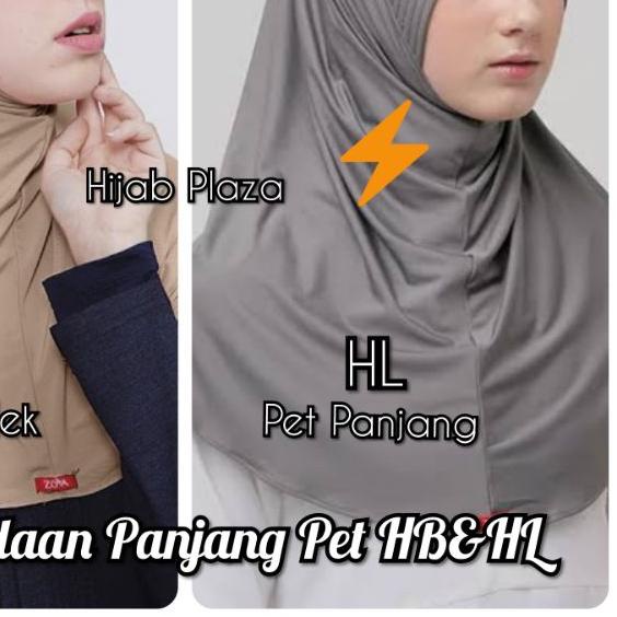 ZOYA Bergo Marsha HL Casual dan HB Casual