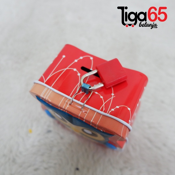 365 COIN BANK #40960 Celengan Gembok / Buka Tutup Karakter Fancy