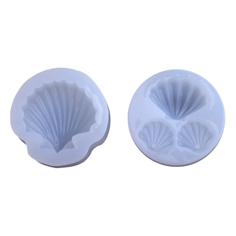 Siy Cetakan Resin Epoksi Uv Mini 3d Bentuk Kerang Laut Bahan Silikon Untuk Diy Aksesoris Perhiasan