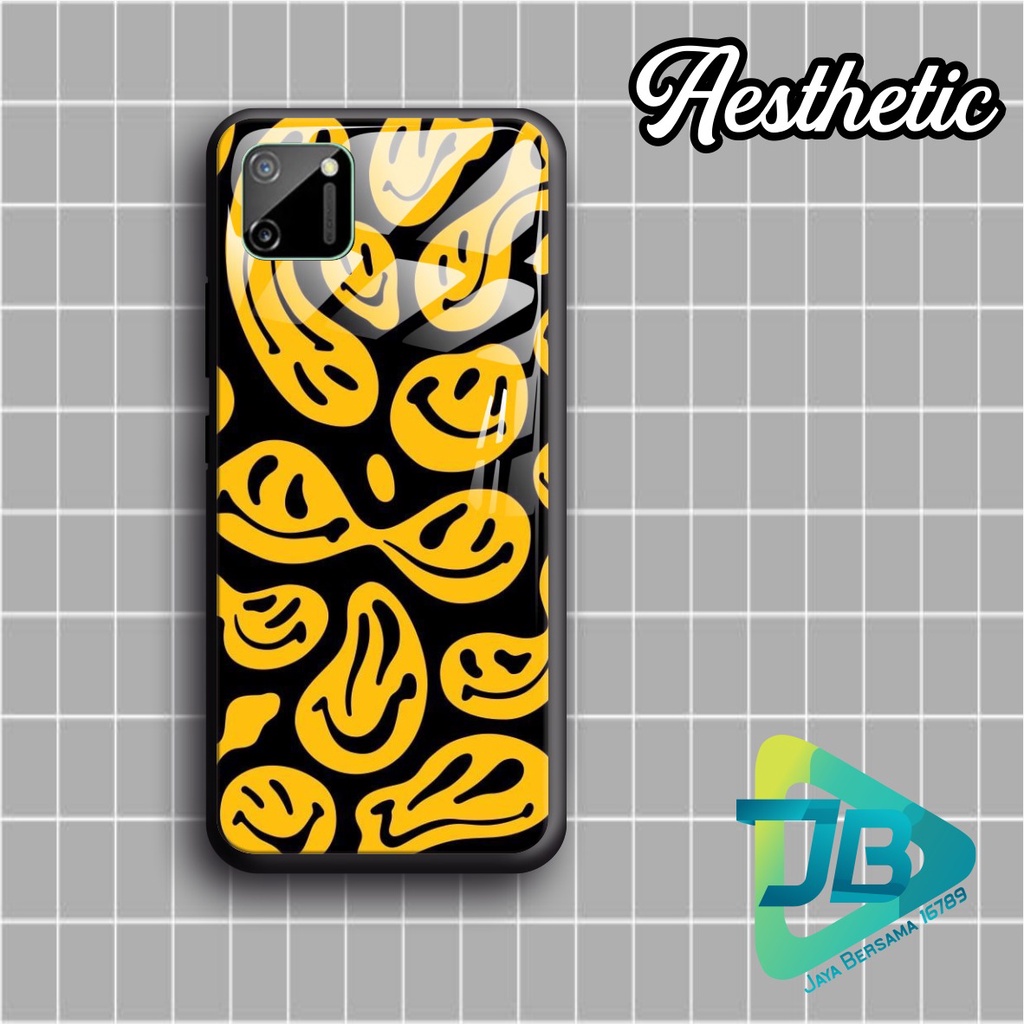 SOFTCASE BACK CASE GLASS KACA AESTHETIC OPPO VIVO XIAOMI SAMSUNG REALME IPHONE ALL TYPE JB5109