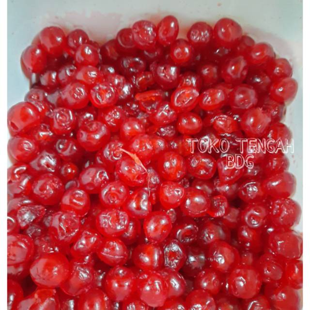 

Buah cerie tanpa tangkai 100gr/cerie merah/cerie hijau