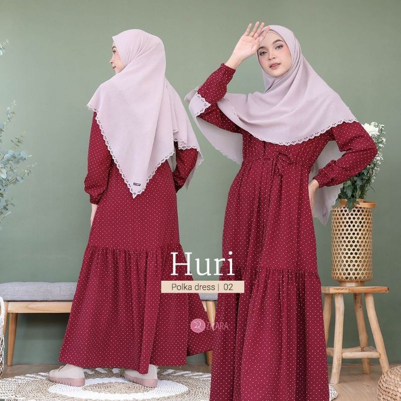 Huri Polka dress 02 Zizara