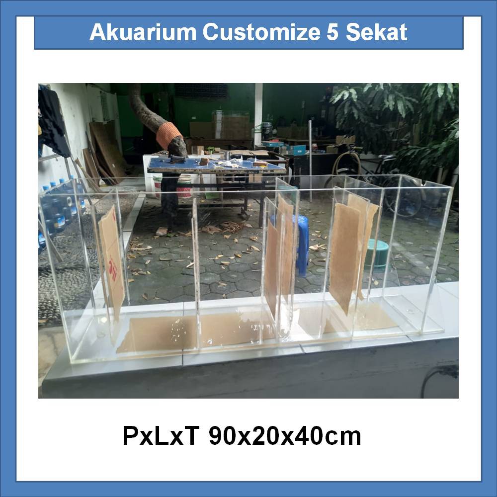 Filter Akuarium Akrilik Custom