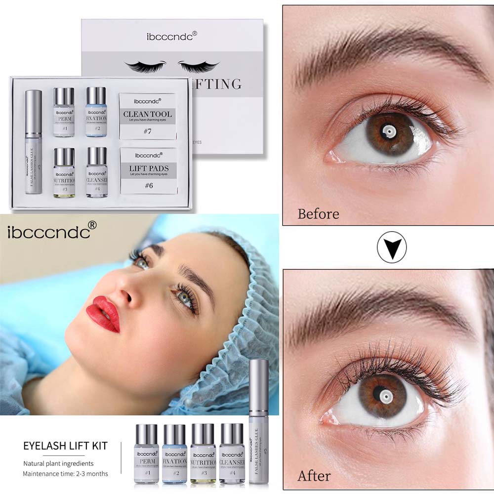 ibcccndc eyelash perm set electric eyelashes cold perm protein Barbie perm eyelash set