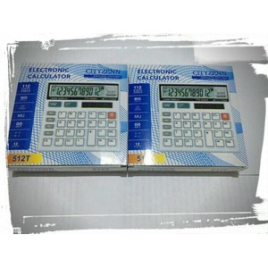 Alat Menghitung Kalakulator CITIZEN CT-512T White 12 Digit Murah