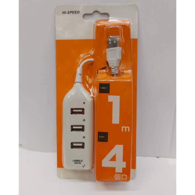 KABEL USB HUB 4 PORTS / CABLE 1M