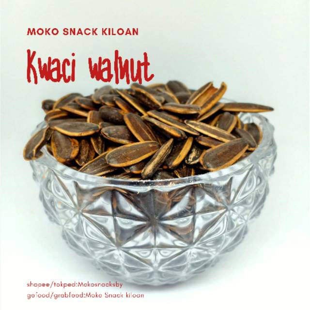 

Kwaci Matahari Rasa Walnut Gurih dan Wangi Isi Banyak 250gram