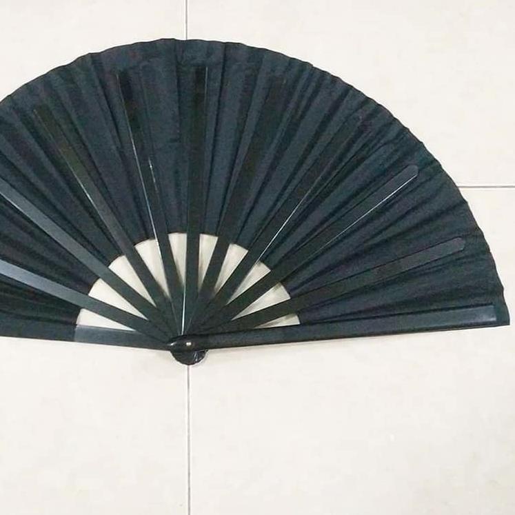 Kipas Tari Polos / Kipas Tari Besar / Kipas Tari Merah Hitam putih / Kipas Tari Keprek kipas tari po