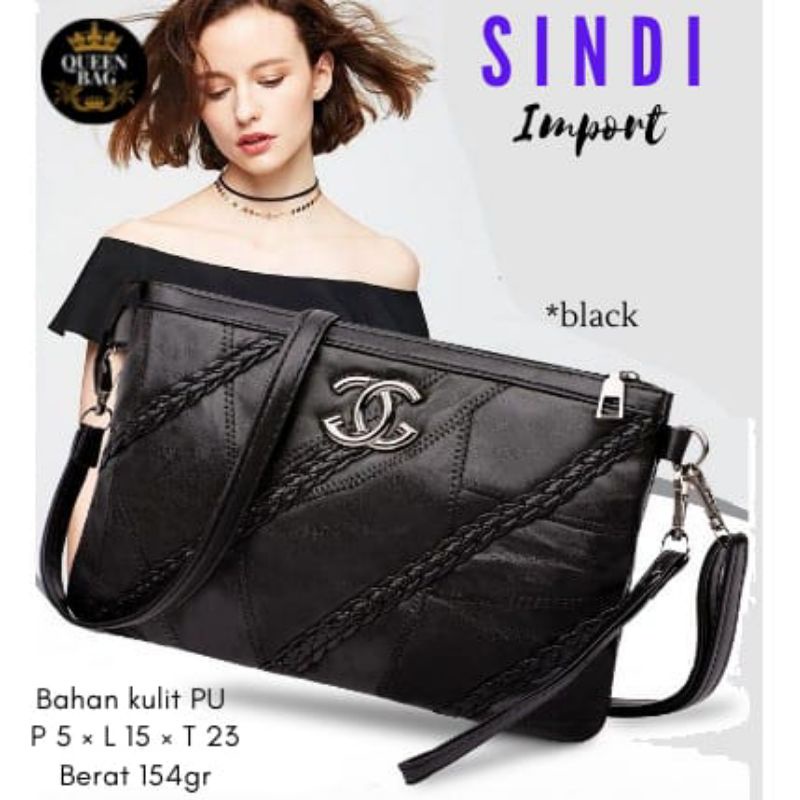 Sindi Import By Queen Bag | Original | Tas Wanita Terbaru Kekinian | Tas Wanita Import | Tas Wanita 